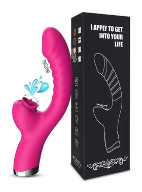 Women Licking Tongue Clitoral Vibrator Dildo Womens G-Spot