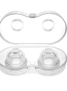 2pcs Female Breast Enlarger Pump Nipple Retraction Sucker Te