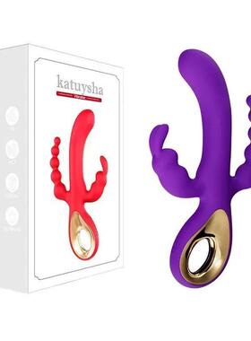 Powerful Dildo Rabbit Vibrator for Women G Spot Clitoris Sti
