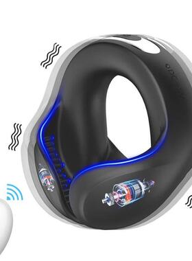 Vibrating Cock Ring Cockring Sex Toys for Men Couple Delay E