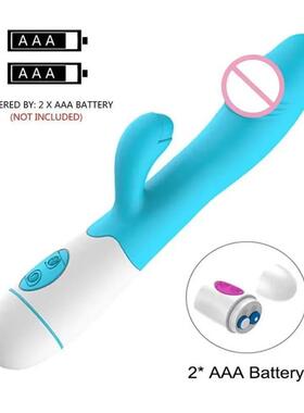 Powerful Rabbit Vibrator Dildo Dual Vibration G Spot Clitori
