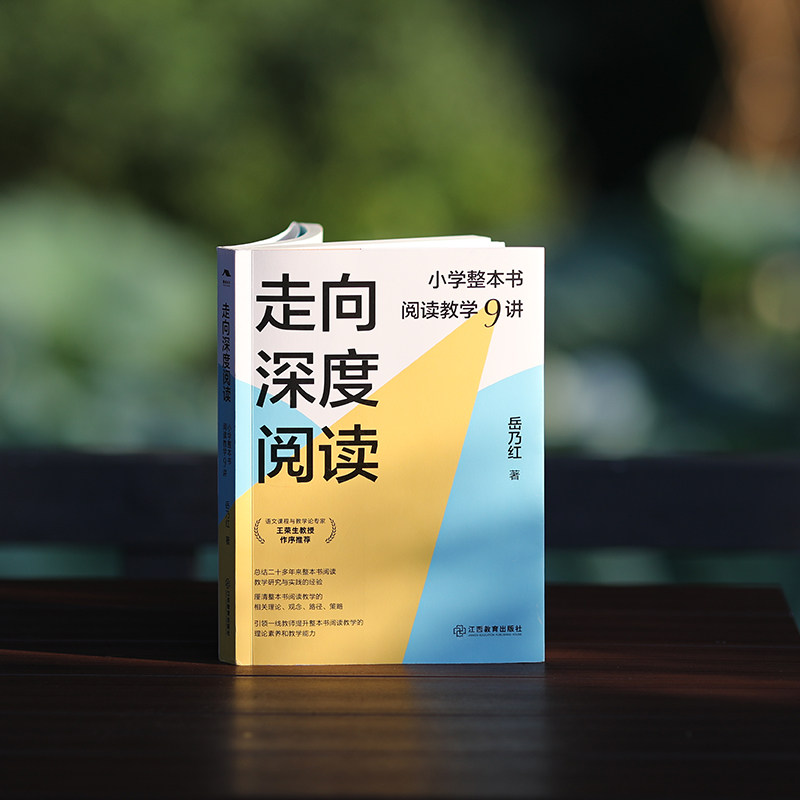走向深度阅读 小学整本书阅读教学9讲 岳乃红 小学语文教师教学 20年实践锻造之作 教学研究与实践的经验总结 江西教育出版社