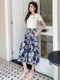 ແອວສູງໃຫມ່ແບບຈີນ culottes ຝ້າຍຜ້າໄຫມ