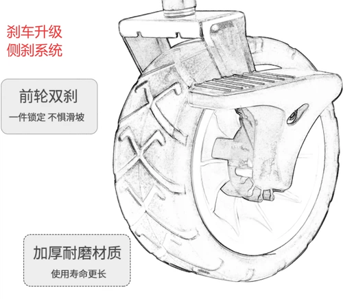 Складной портативный дорожный прицеп, тележка на четырех колесах для рыбалки для кемпинга