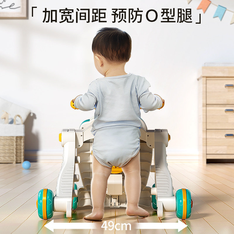 宝宝助步多功能防侧翻走路防学步车 卡卡贝儿母婴手推学步玩具
