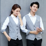 KTV Milk Tea Hotel Hot Pot Proting Vest Oving Worker Worker Long -Кофейный ресторан Coffee Western Spring и осенний пакет