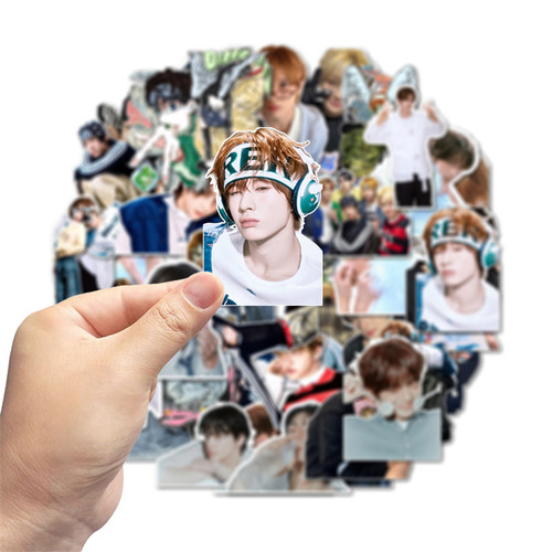 55张TWS贴纸迷你四专辑play hard贴画手账素材金道勋 申惟大头贴 - 图1