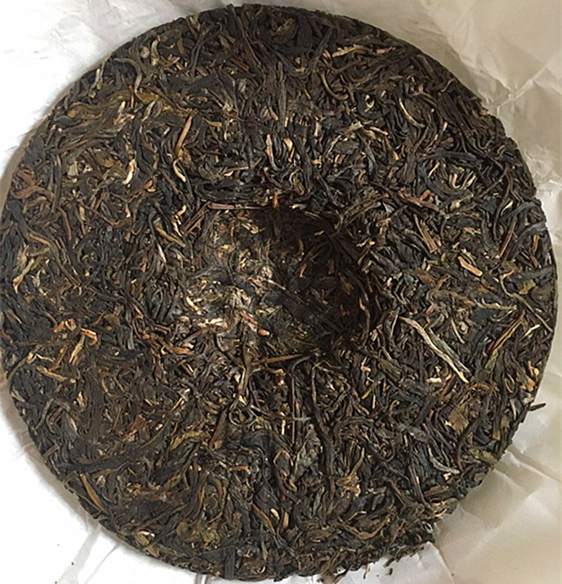 私人定制普洱茶 生茶 2016年 布朗山普洱茶 普洱茶饼357克 一口料 - 图2