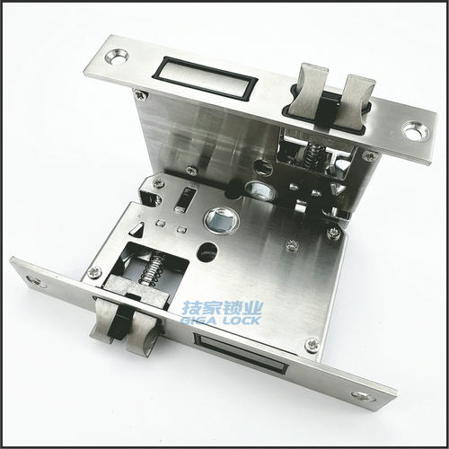 室内门指纹锁体智能锁小50大50/58双活双快木门锁5050电子门锁心 - 图3