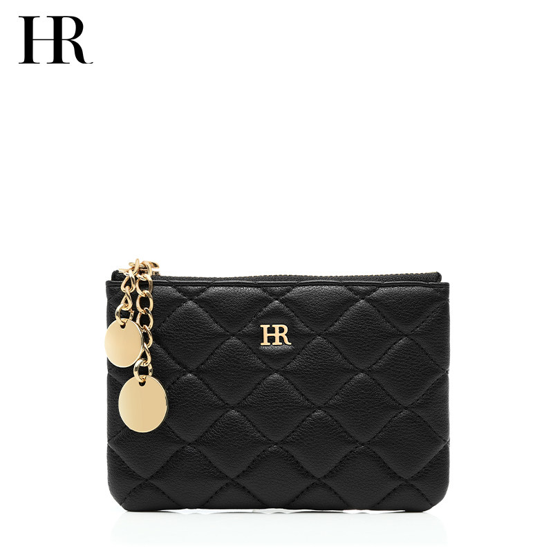 hr赫莲娜2020秋季新款百搭潮零钱包 hr钱包