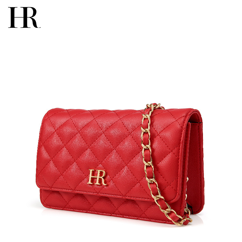 hr赫莲娜菱格2020秋冬新款链条包 hr女士包袋