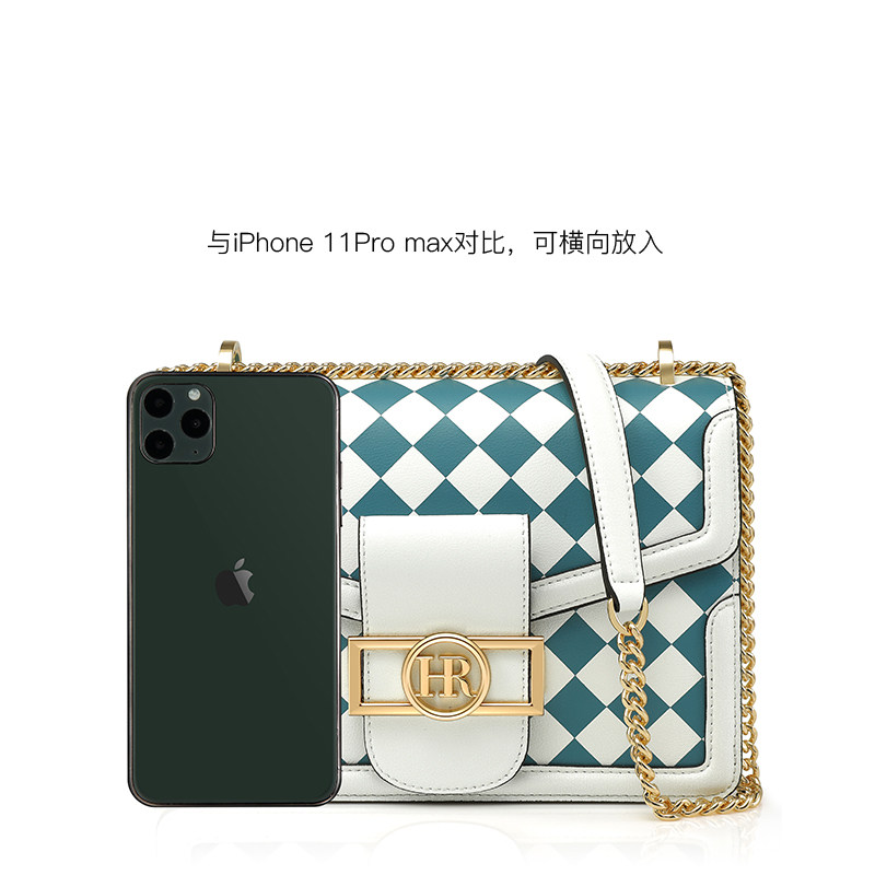 hr赫莲娜2020秋冬新款轻奢单肩包 hr女士包袋