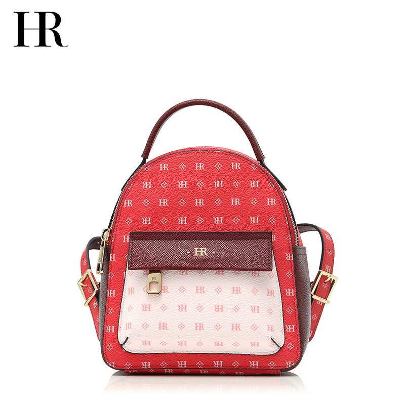 hr赫莲娜双肩女包2020秋冬双肩包 hr双肩背包