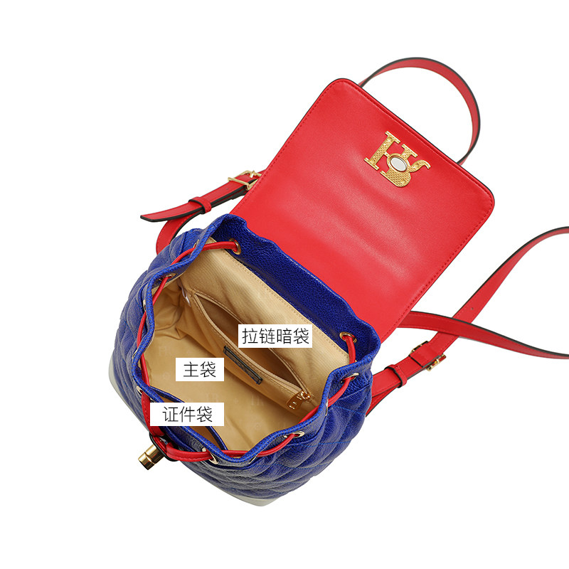 hr赫莲娜双肩背包女轻奢简约风女包 hr双肩背包