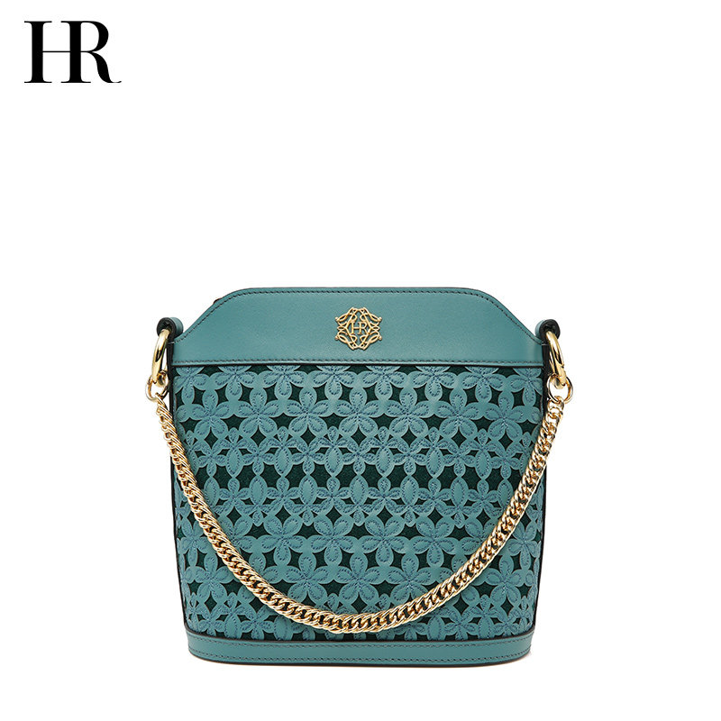 hr赫莲娜小2020秋冬新款斜挎托特包 hr女士包袋