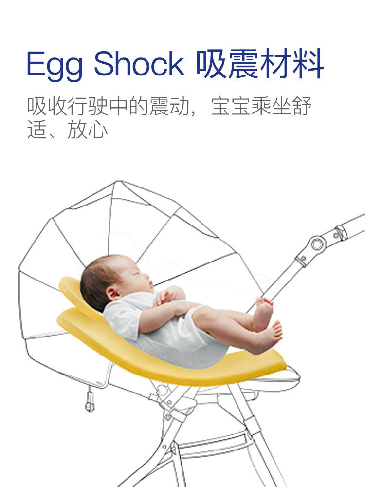 Combi康贝精英美特Ⅳ 婴儿推车轻便折叠高景观可坐躺全罩式婴儿车