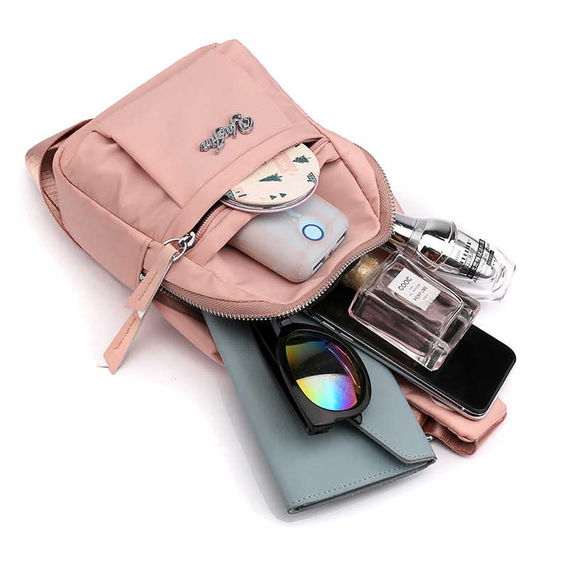 2020新款休闲牛津布尼龙运动斜挎包 伊酷女士包袋