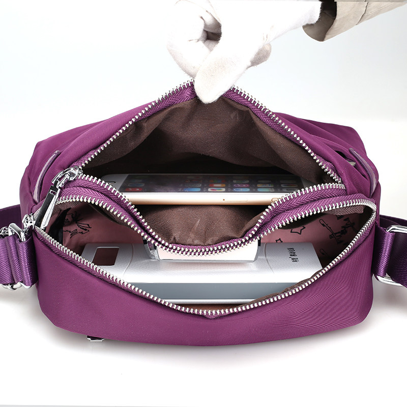 迷你小包包女2020新款潮百搭帆布包 伊酷女士包袋