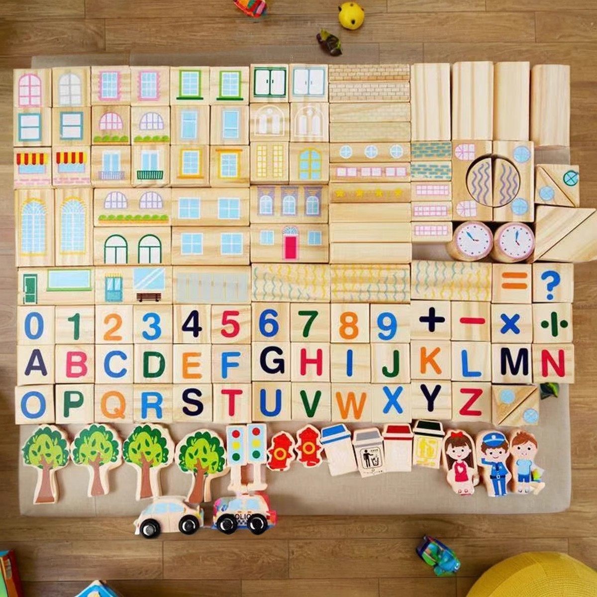 婴幼儿童积木实木木头拼装宝宝玩具1早教益智2开发大颗粒男孩女孩,淘宝优惠券,粉丝福利购,淘宝优惠卷