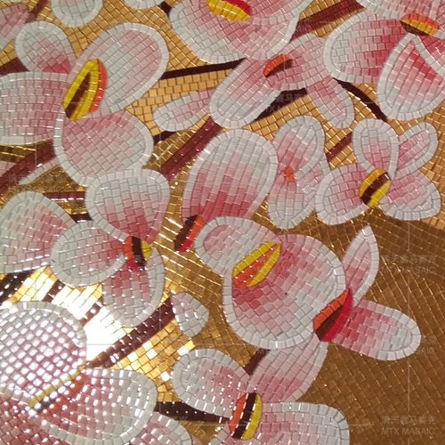 Человек Тяньсин Хрустальный стеклянный мозаика разрезает способность крыльца Фоно Стена Дерево Фортуна Счасть