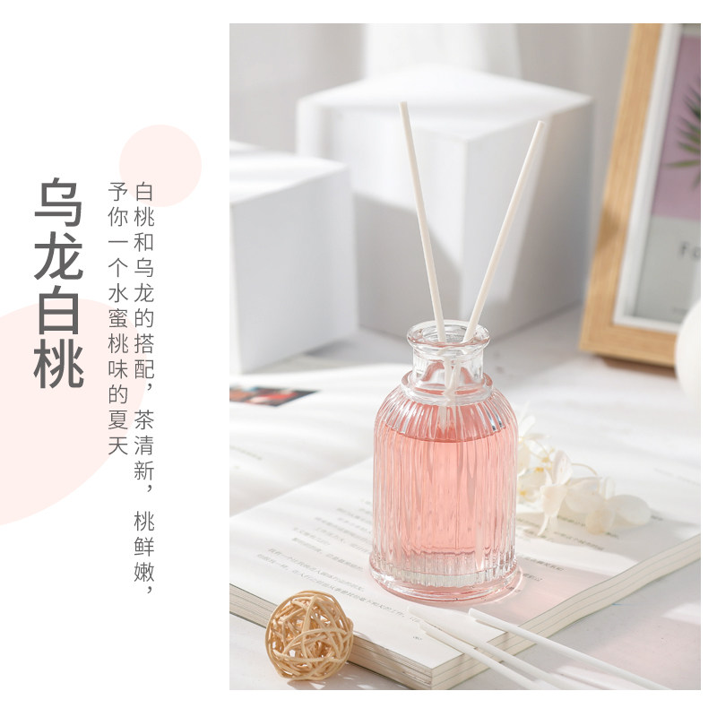 绿之源无火香薰藤条家用英式纹理瓶 绿之源香熏精油