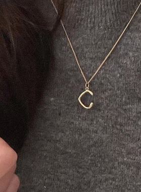 925纯银港风小众项链女