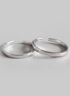 简约百搭S925纯银戒指
