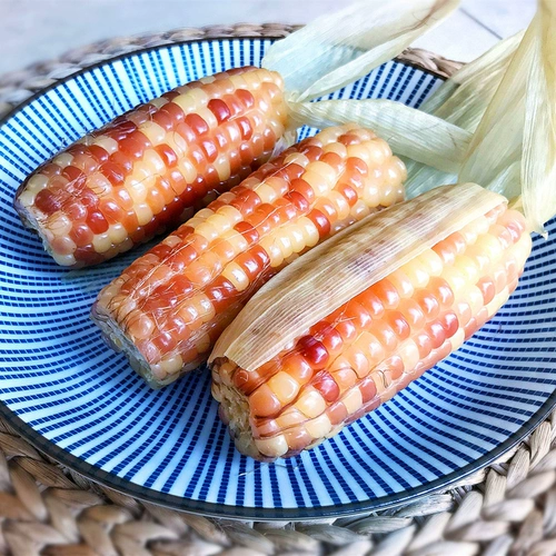 Клейкая кукуруза, юньнань Xishuang версия на Сян Ню Сяоя корзина свежая сладкая клейкая клейкая клейкая клейкая сумка Dai shi voly Сумки с грубым зерновым завтраком