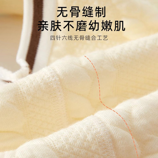 婧麒婴儿马甲春秋新生宝宝外穿小马夹a类婴幼儿夹棉保暖内穿背心