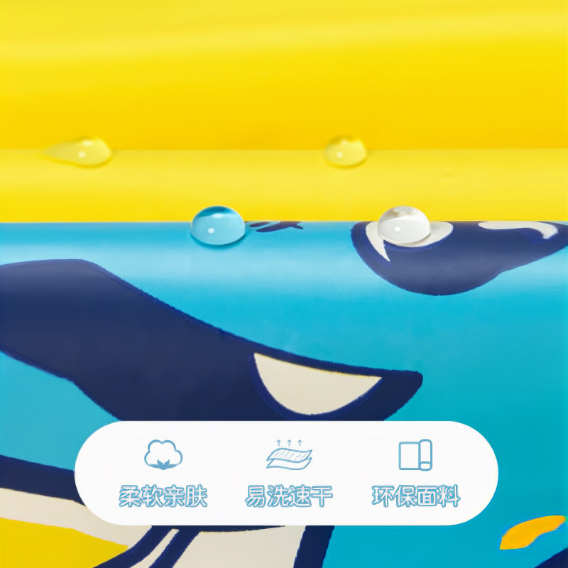 婧麒儿童雨衣小童女孩宝宝带资料卡雨披男童防水全身幼儿园防雨服