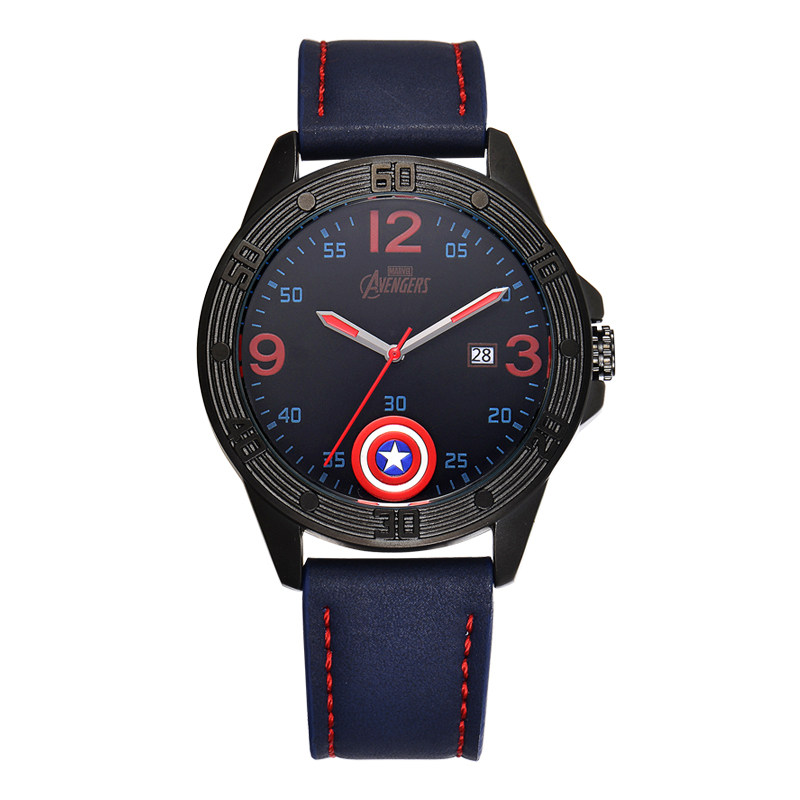 迪士尼儿童男孩中学生韩版简约手表 宸雪誉手表国产腕表