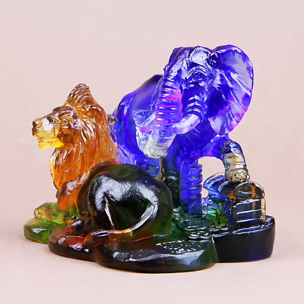 2026马年宋韶光吉祥物生肖属虎狮象守富琉璃摆件吊坠钥匙扣挂件,淘宝优惠券,粉丝福利购,淘宝优惠卷