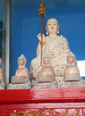 水泥佛像烛台摆件供佛蜡烛台模具