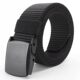 Men's belt canvas nylon men's belt tactical buckle waist 2025 new casual work belt Korean style trendy men