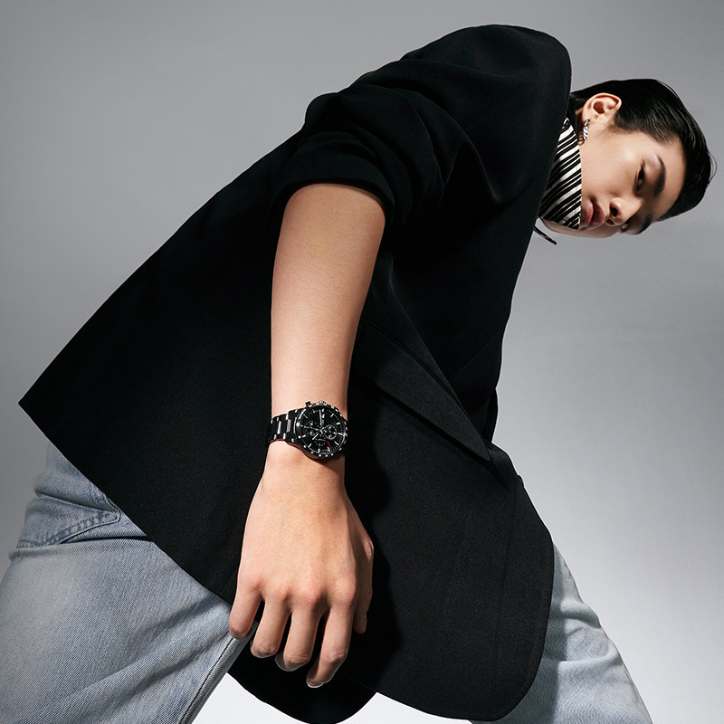 雷诺运动新款多功能日历计时手表 雷诺手表国产腕表