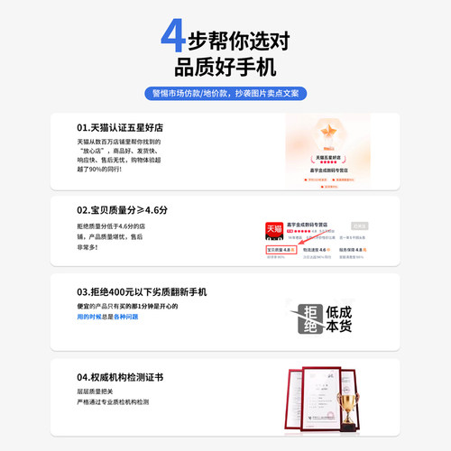 【手机国补550元】官方旗舰店原装正品512G大内存全面屏智能全网通双卡双待大屏千百元便宜老人手机可用5G卡 - 图1