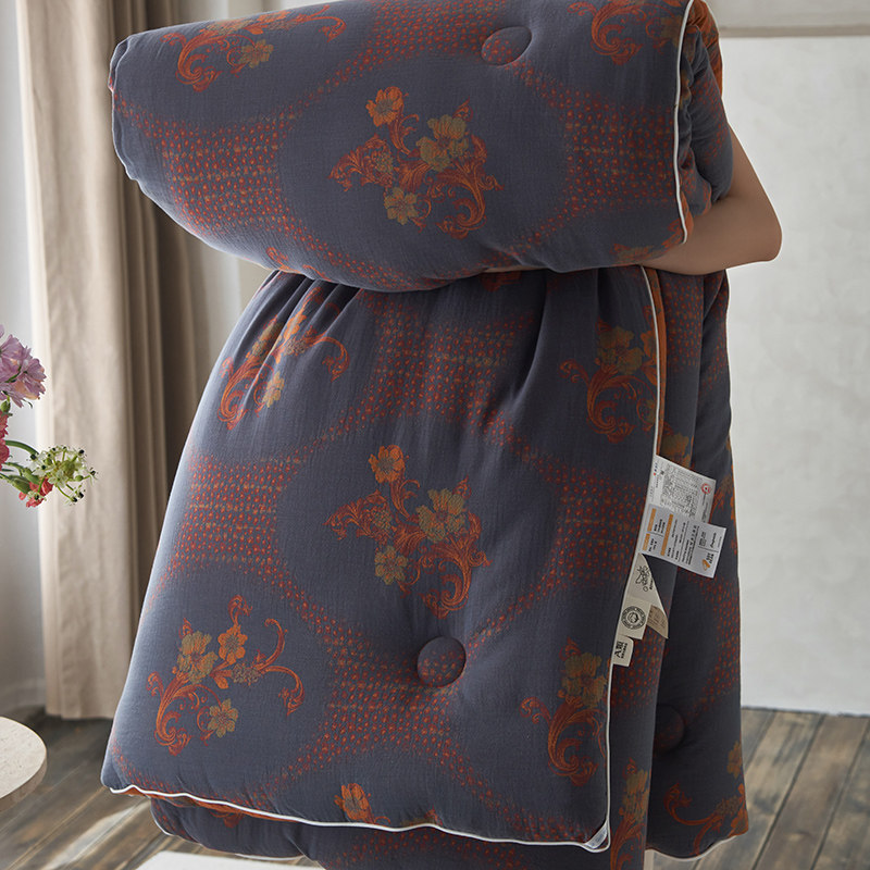 十月上新轻柔机洗A类母婴全棉双层纱10%羊绒纤维保暖亲肤春秋冬被,淘宝优惠券,粉丝福利购,淘宝优惠卷