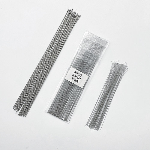 超细大眼麻花串珠针穿珠钩针手工diy串珠工具引线器勾珠宝水晶针 - 图3