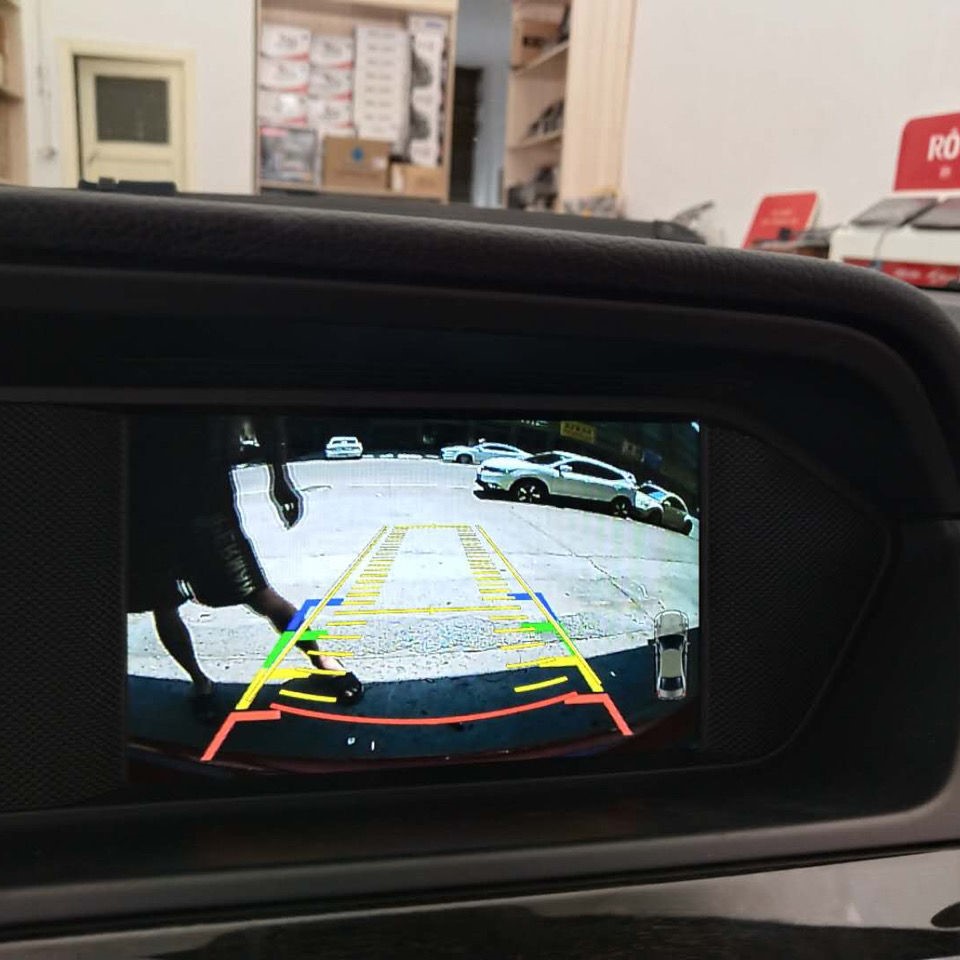 适用于12-18款奔驰c180C200C260GLK300/SLK/ML/GLA倒车影像解码器 - 图2