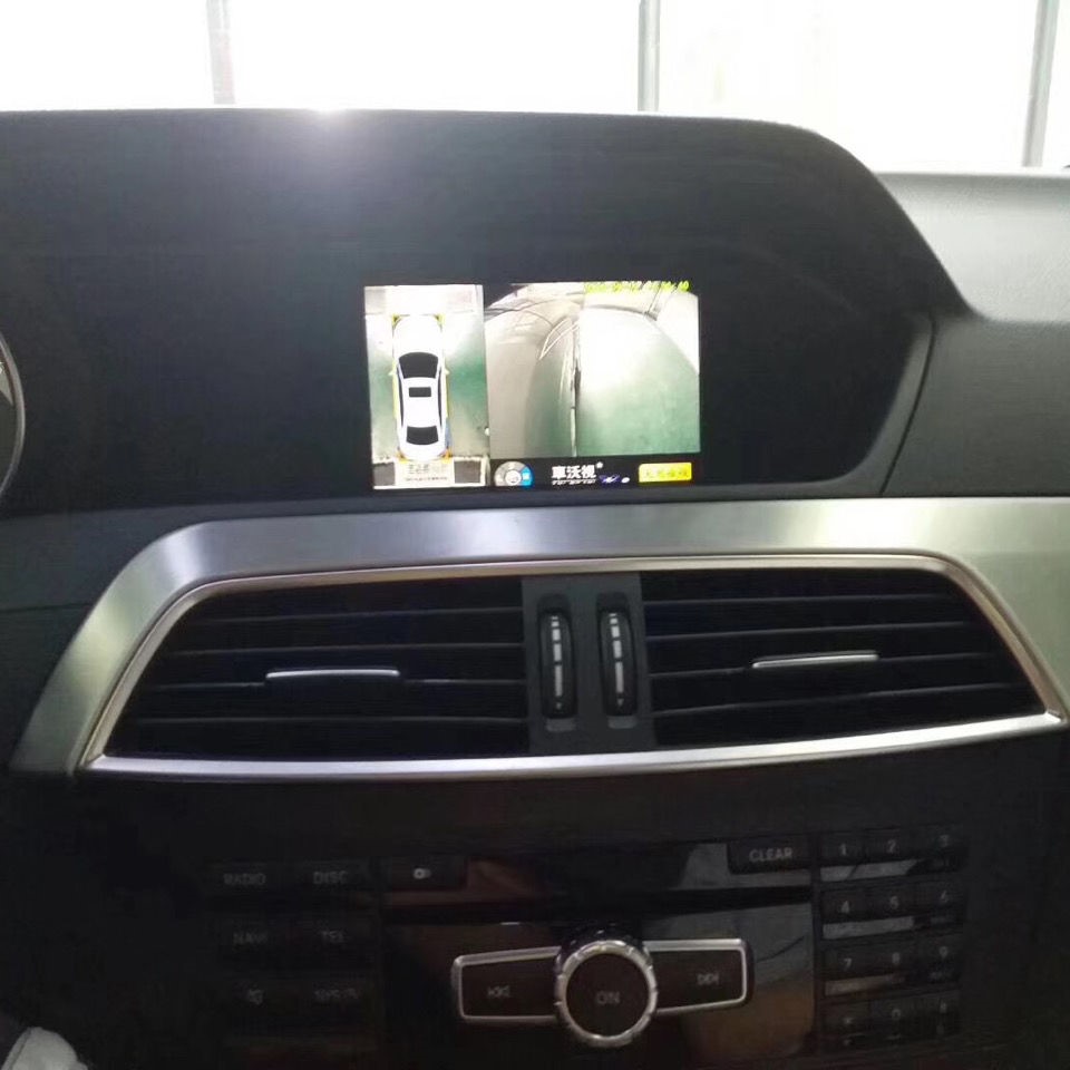 适用于12-18款奔驰c180C200C260GLK300/SLK/ML/GLA倒车影像解码器 - 图0