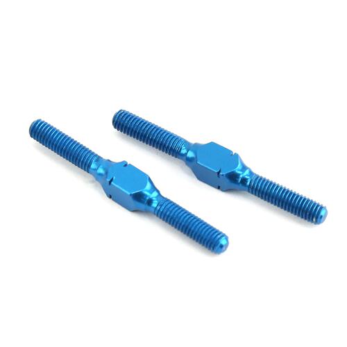 田宫RC 1/10车型通用M3螺牙 铝合金推杆/连杆 拉杆(2支装) - 图2