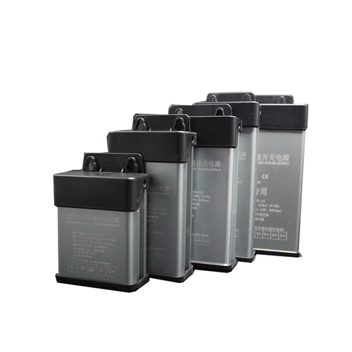 LED防雨开关电源5v12v24v60w200W400W500w户外广告招牌灯箱变压器 - 图3