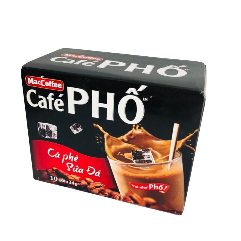 越南代购/maccoffee美卡菲cafe pho三合一3in1速溶咖啡10包*24克 - 图0