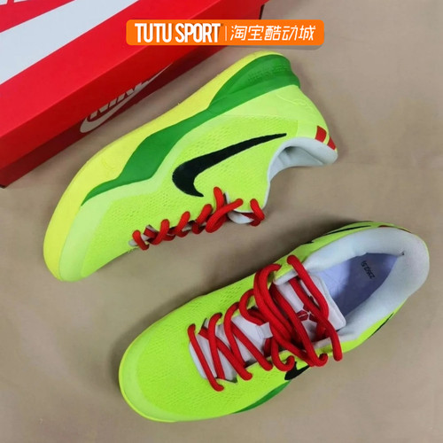 TUTU球鞋定制 Nike Kobe 8科比8青蜂侠减震男子实战低帮篮球鞋-图2