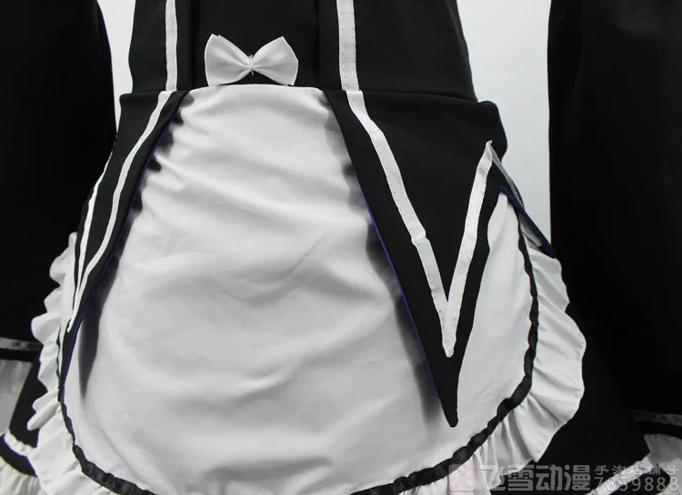 Ramrem COS COS Аниме начиная с нуля, жизнь в ином мире наряд косплей рабыня одежда REM