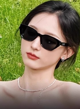 2025新款张若昀同款GM墨镜男款防晒防紫外线太阳眼镜女高级感墨镜