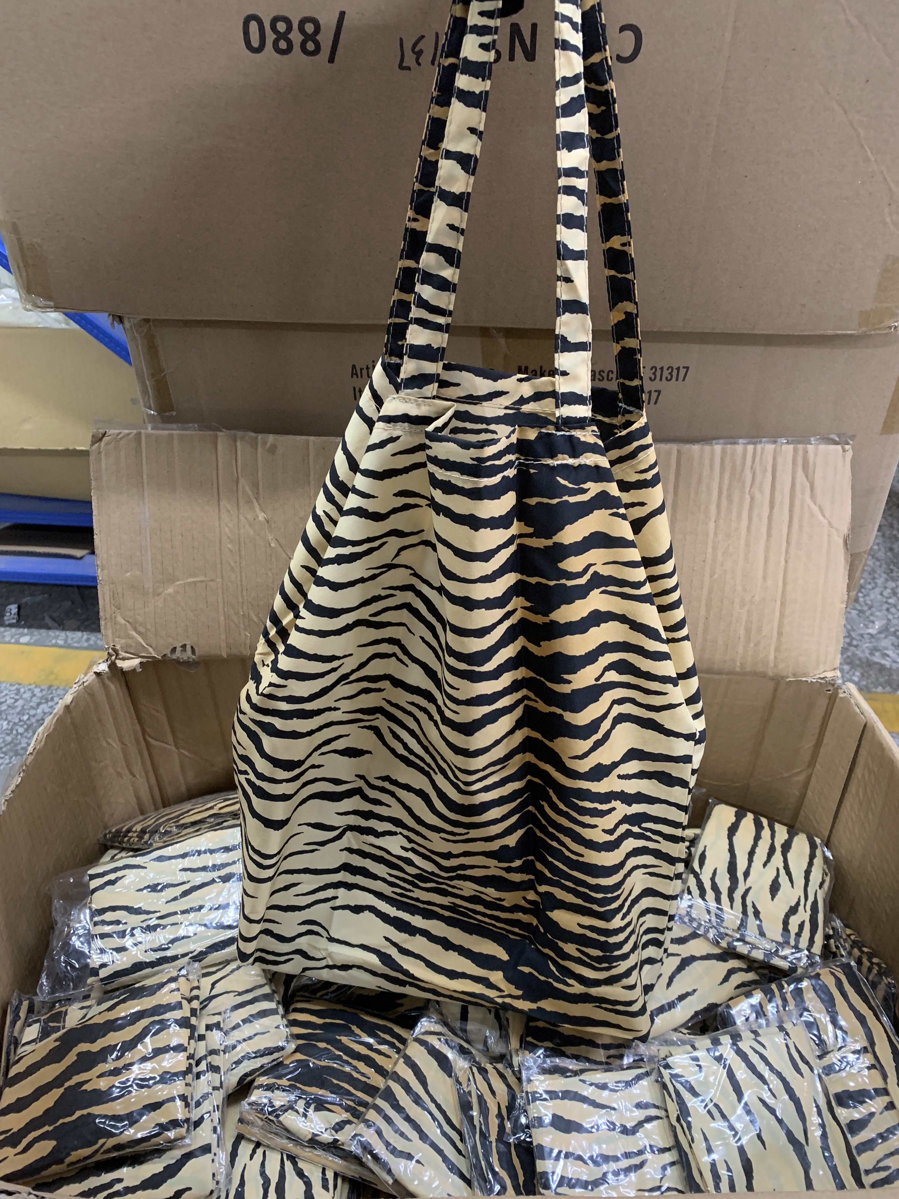 出口货防水购物袋可折叠环保袋轻薄便携超市花纹买菜包布袋包,淘宝优惠券,粉丝福利购,淘宝优惠卷