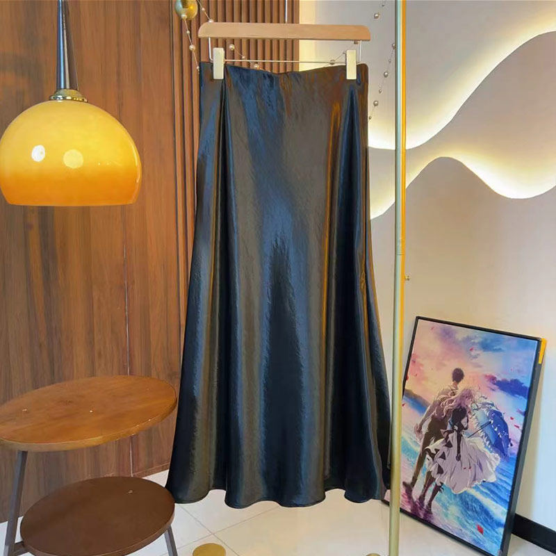 加肥胖妹妹显瘦鱼尾半身裙大码女装宽松遮胯纯色净版洋气时尚裙子,淘宝优惠券,粉丝福利购,淘宝优惠卷