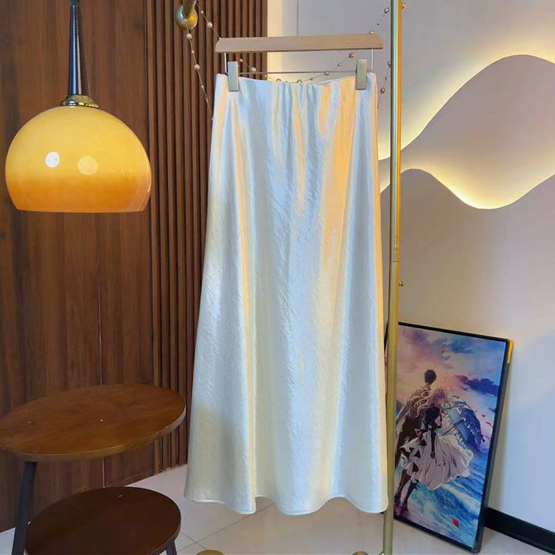 加肥胖妹妹显瘦鱼尾半身裙大码女装宽松遮胯纯色净版洋气时尚裙子,淘宝优惠券,粉丝福利购,淘宝优惠卷