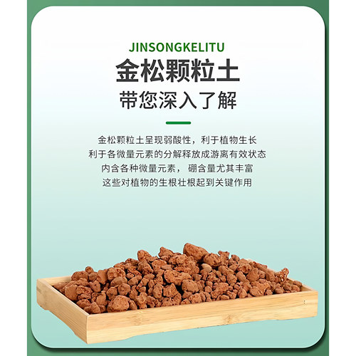 国产赤玉土盆景硬质多肉专用金松土土兰花铺面颗粒土种花盆栽通用 - 图1